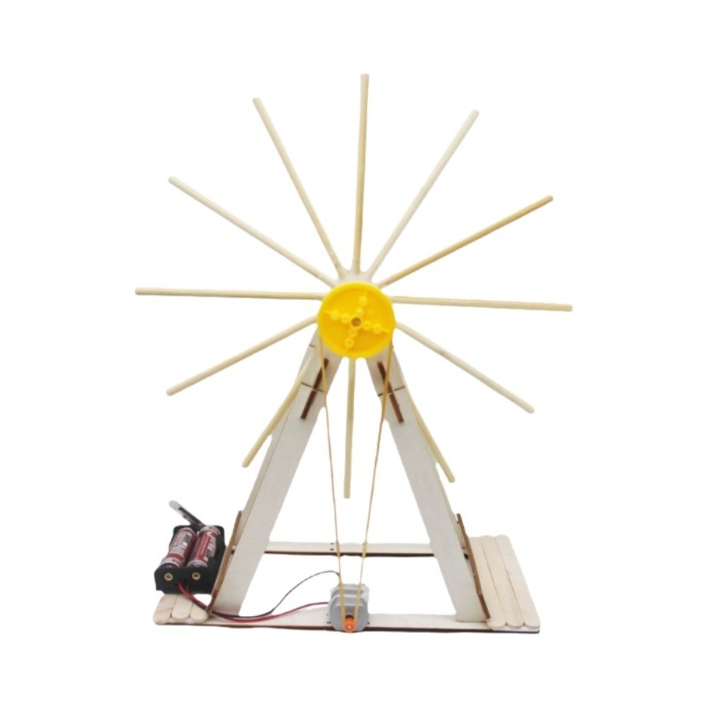 Science Diy Model - DIY Assembly Wooden Ferris Wheel Kit