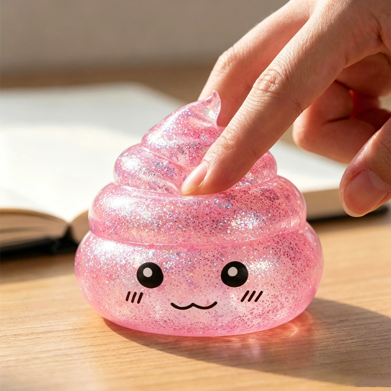 Crystal Growing Kit - Novelty Squishy Maltose Poop Stress Pinch