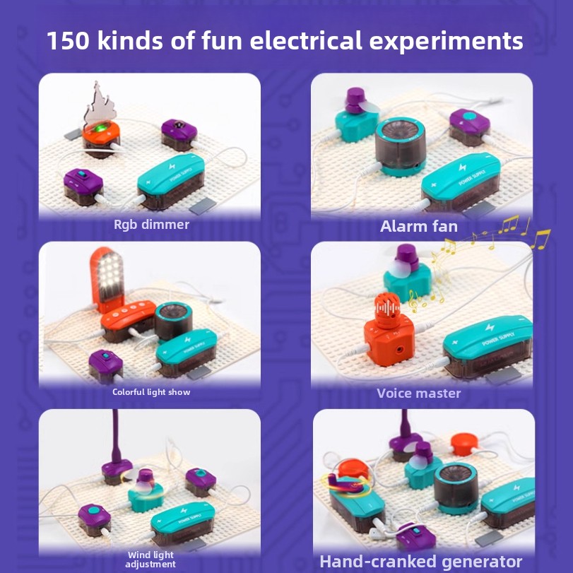 Circuit Experiment Building Bl - огляд і ціна Science Toys Diy