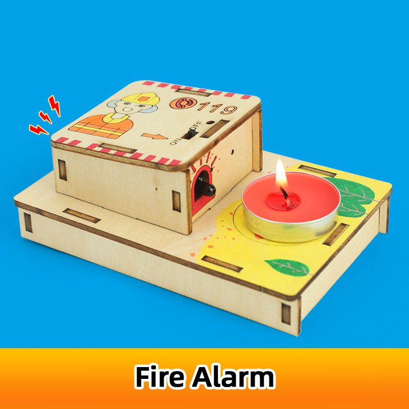 DIY Fire Alarm Circuit Kit Puz - огляд і ціна Science Project
