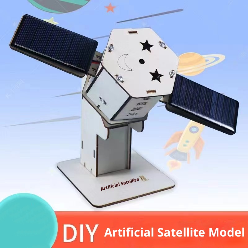 DIY Solar Satellite Artificial - огляд і ціна Science Project