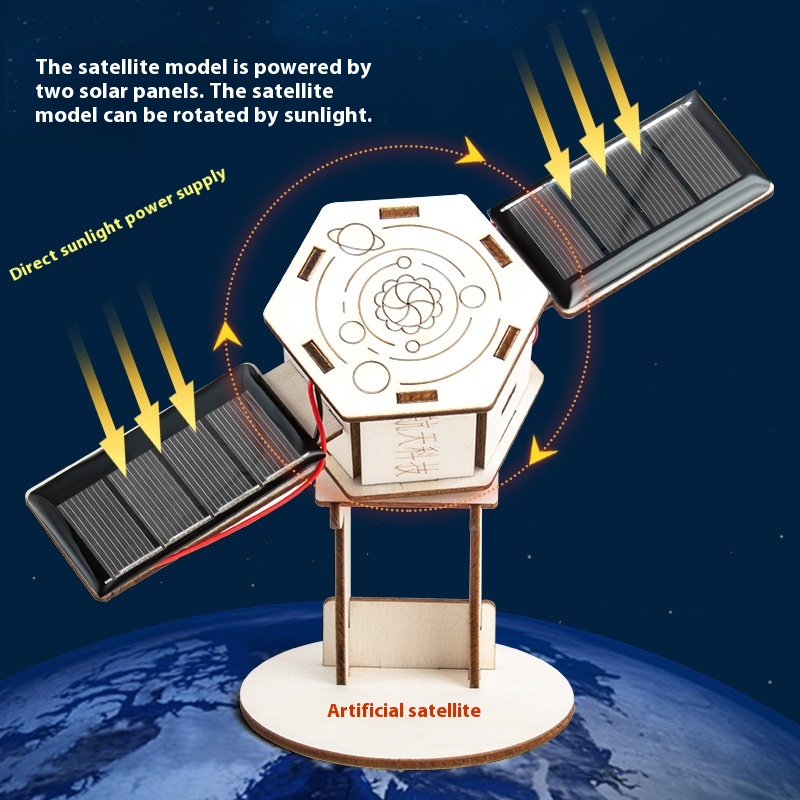 DIY Solar Satellite Artificial - огляд і ціна Science Project