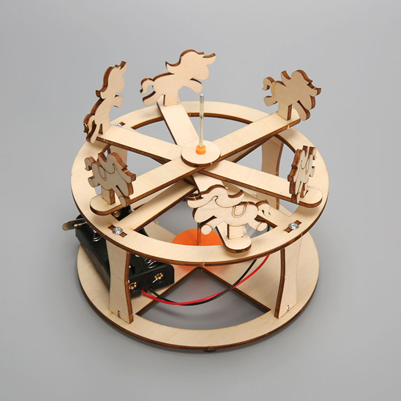 HUAHUABuild Your Own Carousel  - огляд і ціна Science Project Diy