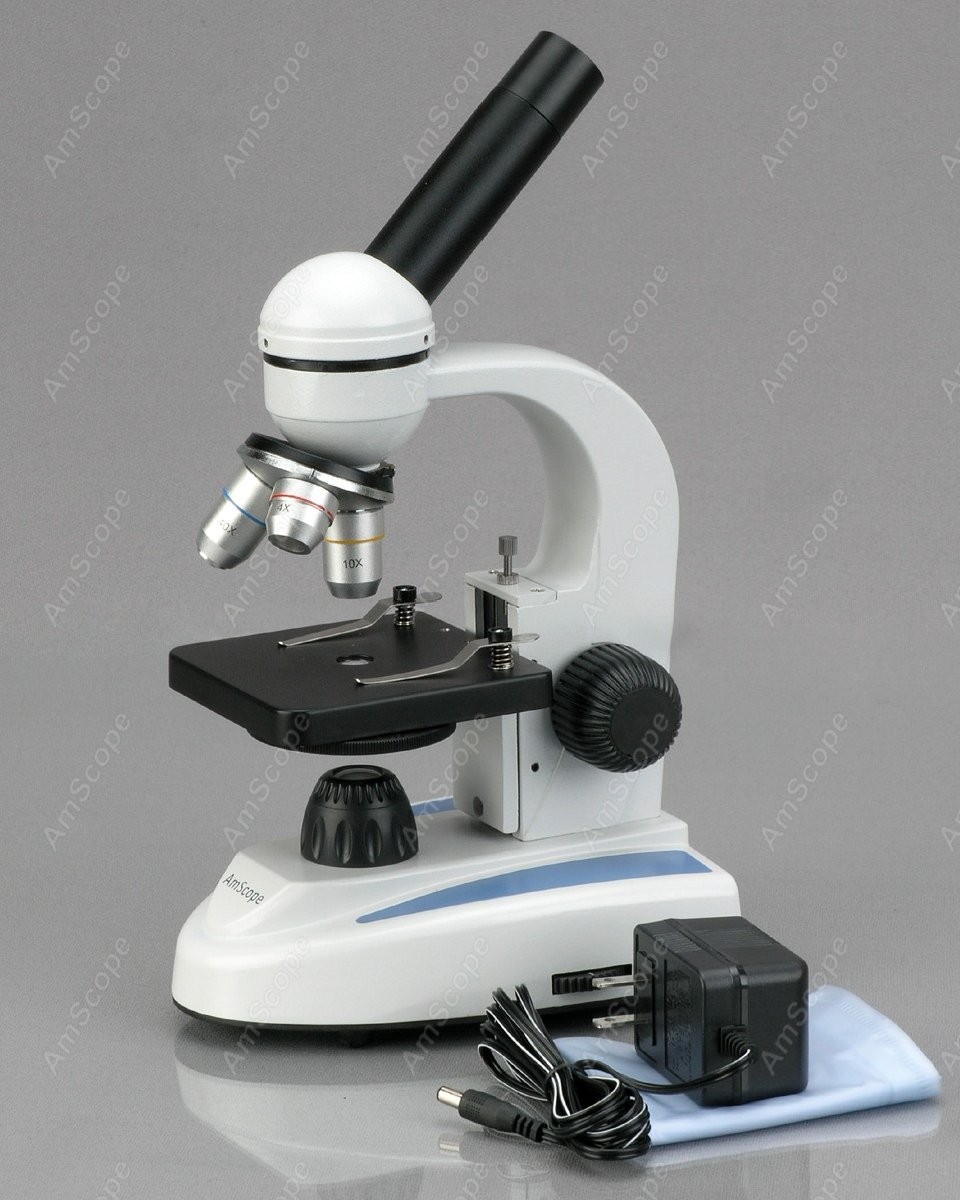 AmScope Student Kids Metal Fra - огляд і ціна Amscope Microscope Kid Microscope