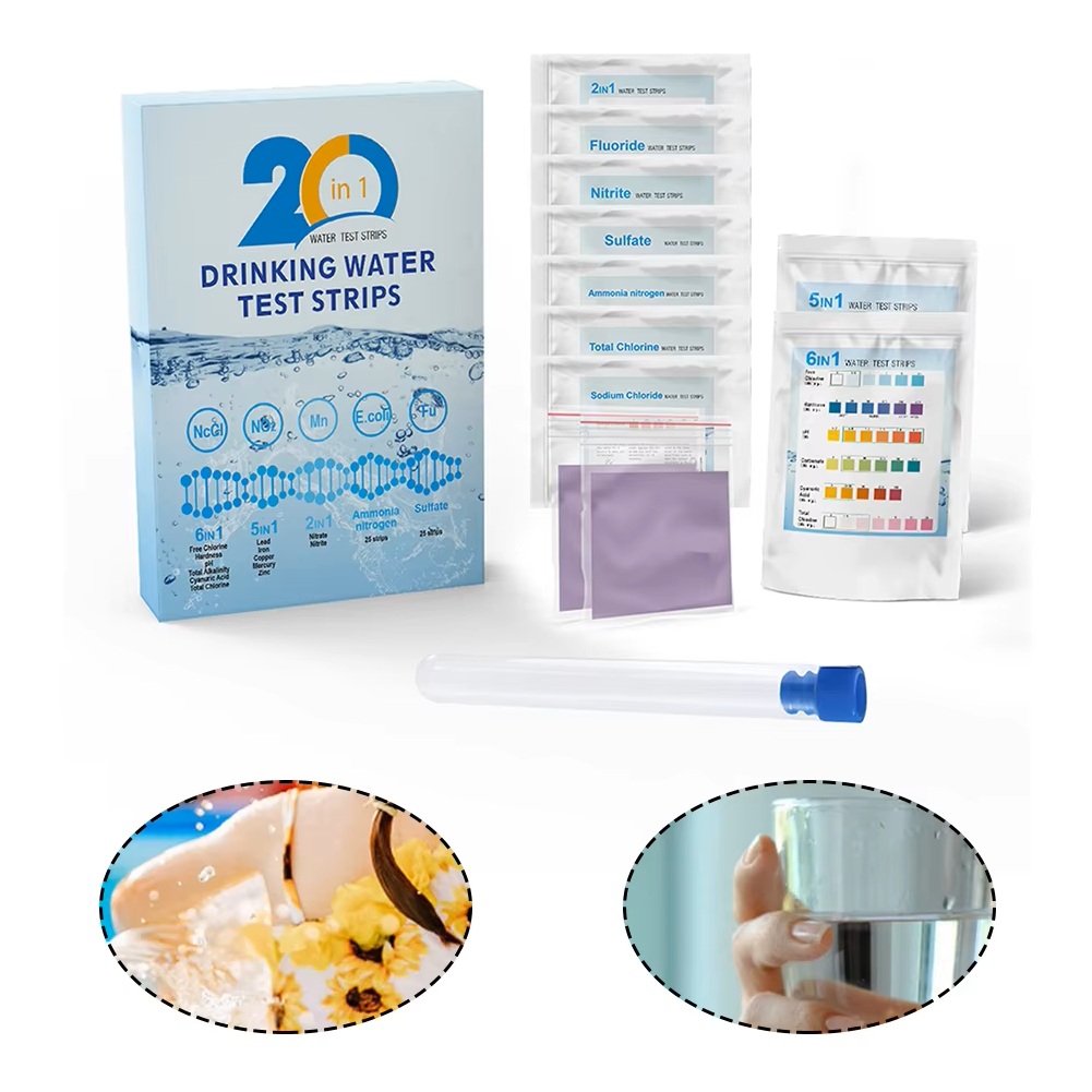 YAGO 20 in 1 Water Test Strips - огляд і ціна Ph Strip Test