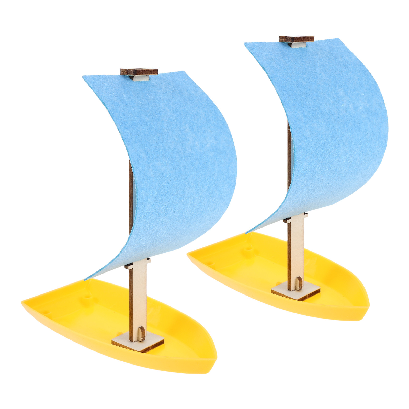 2Pcs Wind Power Mini Sailboat  - огляд і ціна Science Project Physics