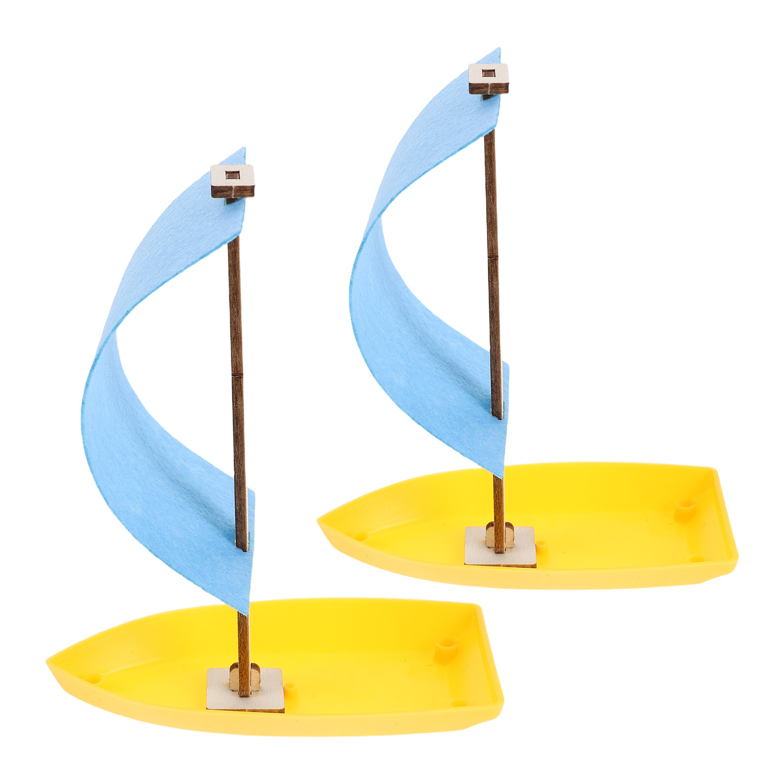 2Pcs Wind Power Mini Sailboat  - огляд і ціна Science Project Physics