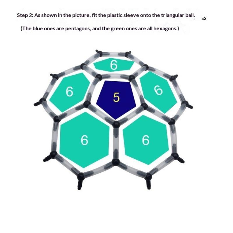 STEM DIY Tensegrity C60 Fuller - огляд і ціна Science Toys Diy