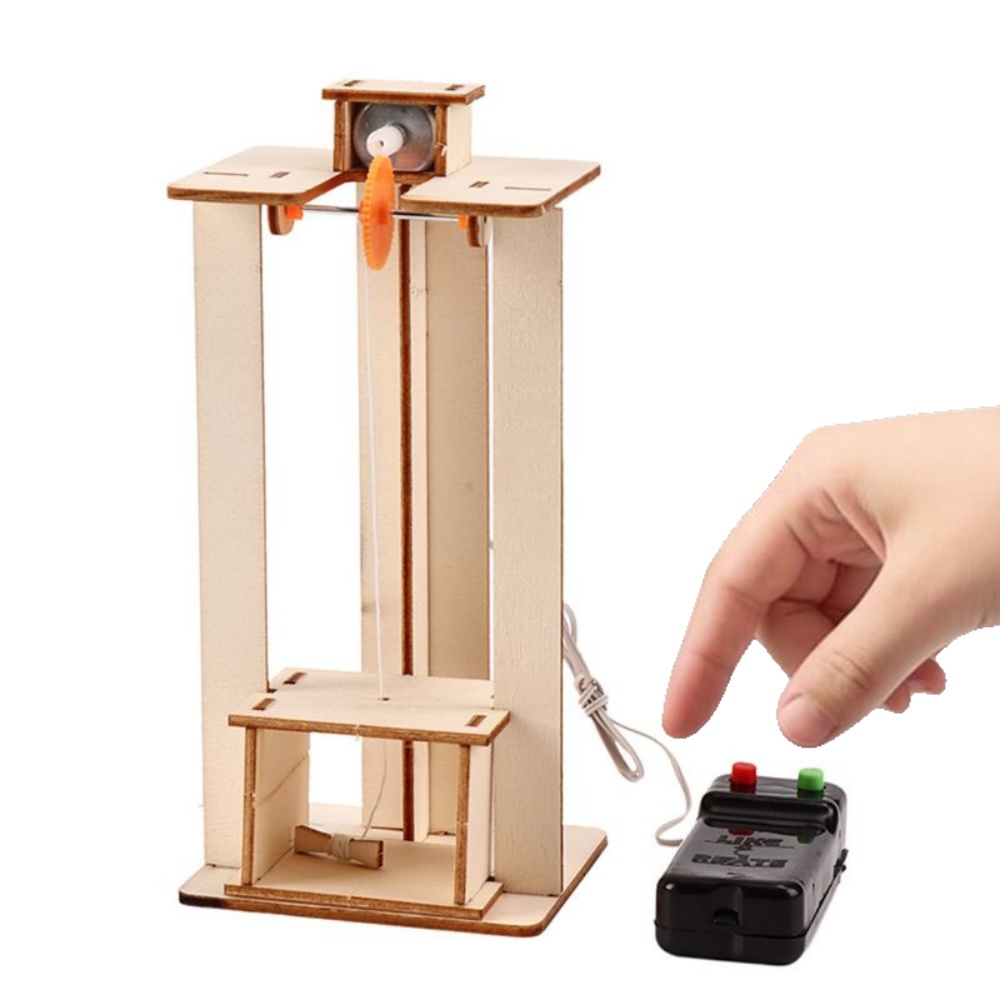 DIY Electric Elevator Lift Mod - огляд і ціна Science Project Diy