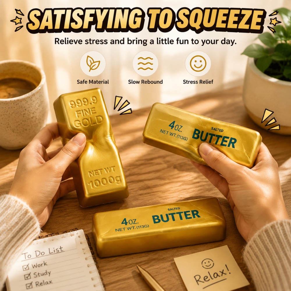 New Gold Butter Stick Fidget T - огляд і ціна Crystal Growing Kit
