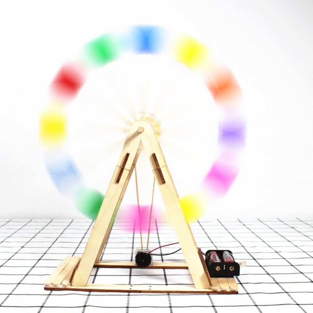 DIY Assembly Wooden Ferris Whe - огляд і ціна Science Diy Model