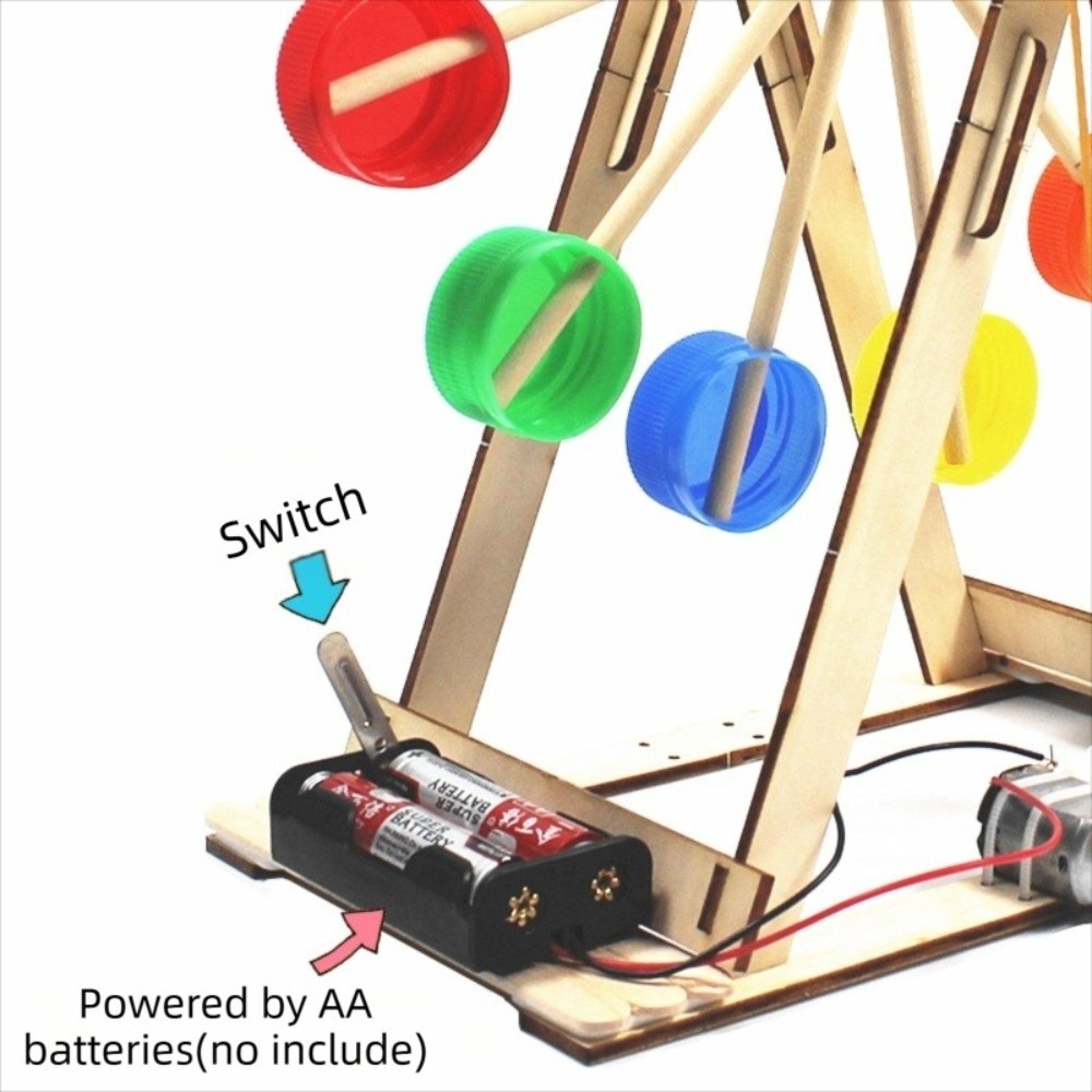 DIY Assembly Wooden Ferris Whe - огляд і ціна Science Diy Model