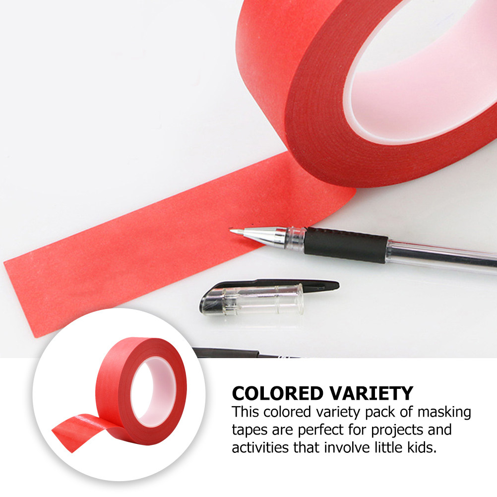 3 Red Masking Tape High Temper - огляд і ціна Science Project Diy