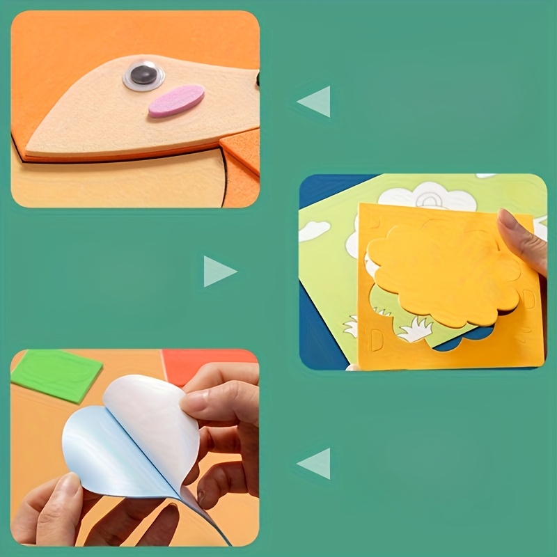3D Stickers for Kids, Disposab - огляд і ціна Science Project Diy