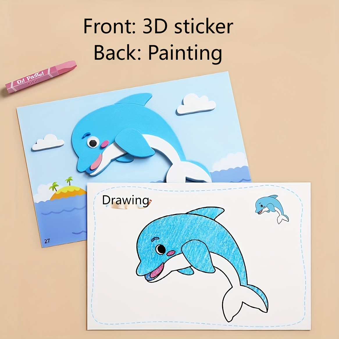 3D Stickers for Kids, Disposab - огляд і ціна Science Project Diy